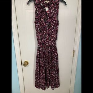 Jane & Delaney Floal Sleeveless Dress